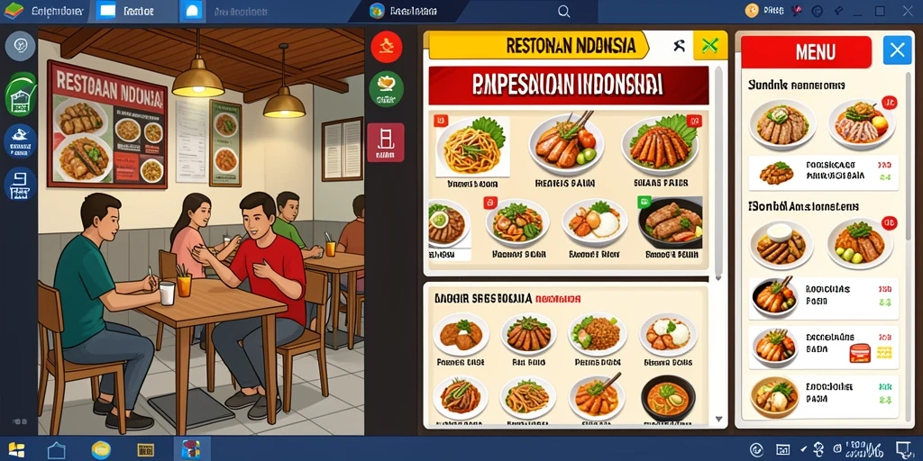 Screenshot fitur permainan yang menarik dan interaktif.