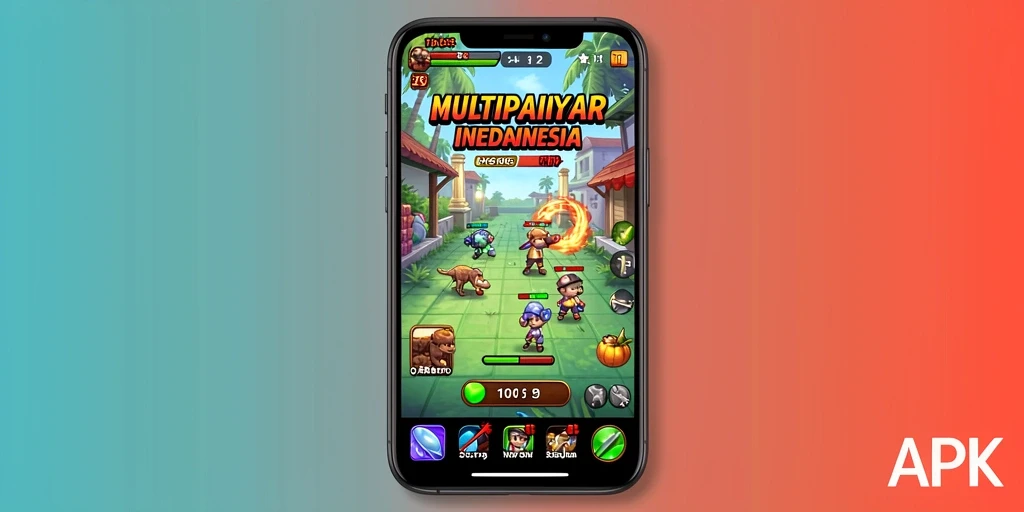 Tampilan utama game 8ZK dengan grafis menarik.