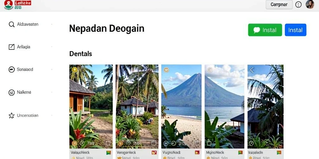 Tampilan grafis yang memukau dalam permainan.