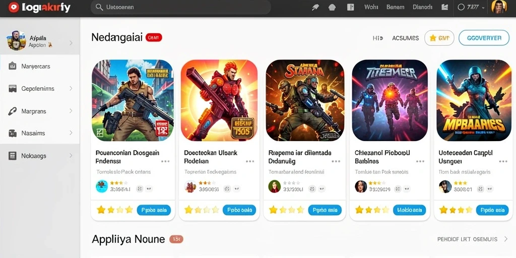 Tampilan antarmuka aplikasi yang menarik dan mudah dipahami.