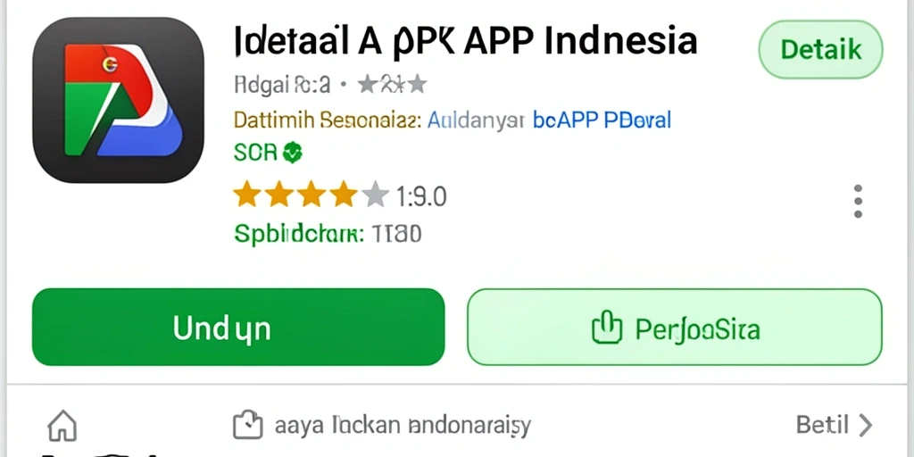 Tampilan antarmuka pengguna yang intuitif dan menarik.