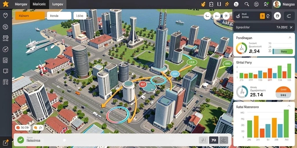 Tampilan antarmuka yang user-friendly.