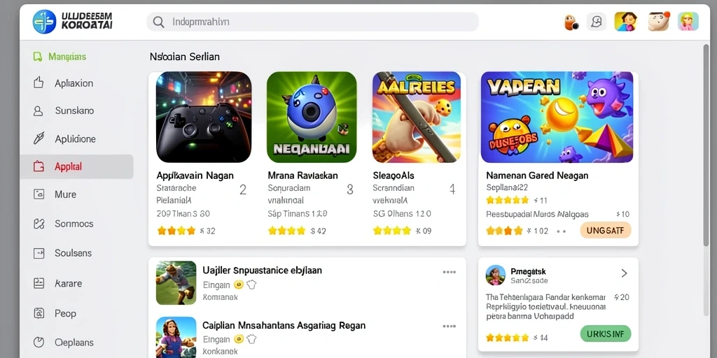 Tampilan antarmuka yang intuitif dan mudah digunakan.