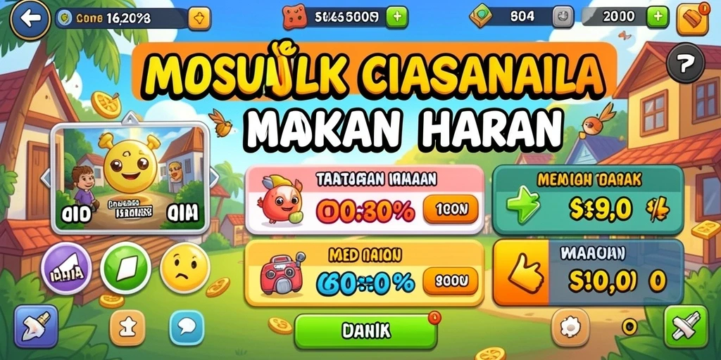 Tampilan antarmuka yang menarik dan user-friendly.