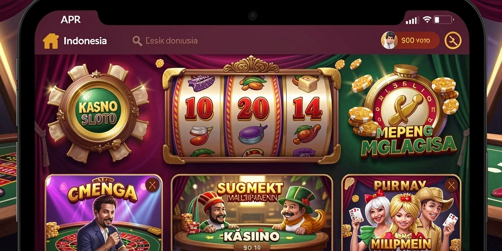 Antarmuka yang intuitif memudahkan navigasi.