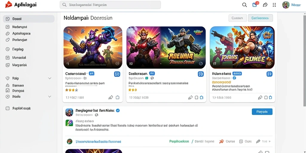Tampilan antarmuka yang menarik dan mudah digunakan.