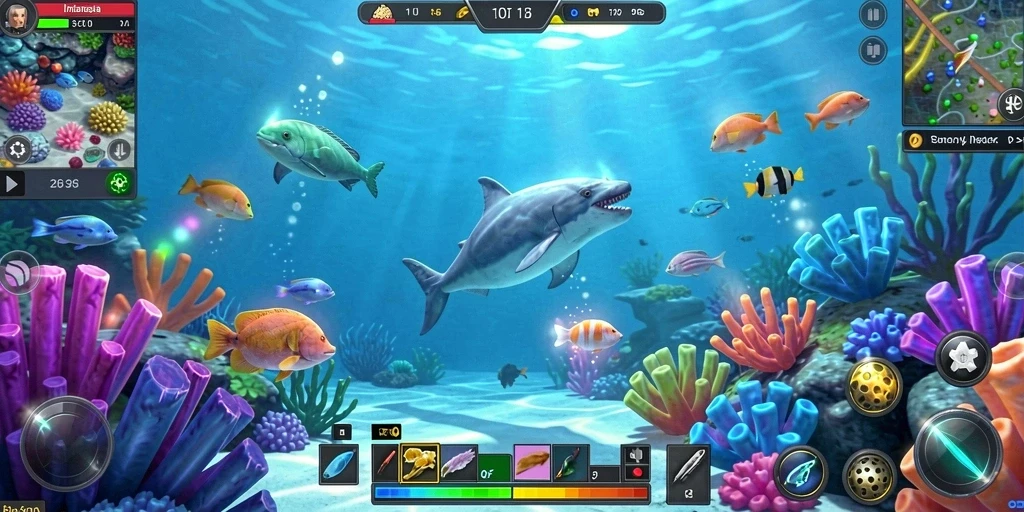 Tampilan awal game yang menarik.