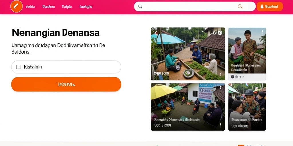 Tampilan antarmuka yang user-friendly dan menarik.