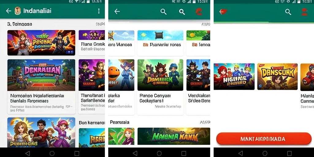 Tampilan awal game X168 dengan karakter utama.