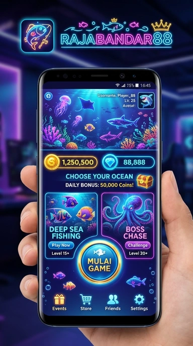 Galeri pratinjau visual rajabandar88 build APK resmi terbaru